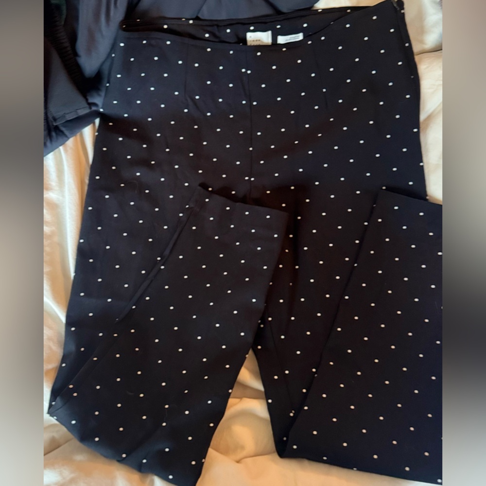 a new day Black Polka Dot Pants - Picture 6 of 6
